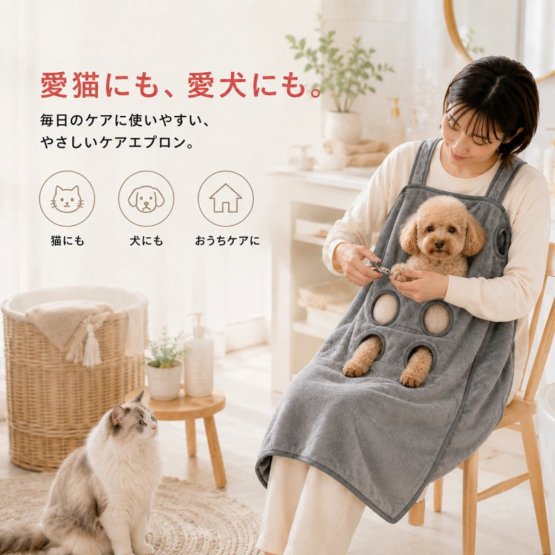 ペット用 ケアエプロン